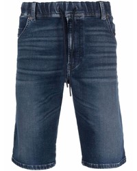 Мужские темно-синие джинсовые шорты от Diesel