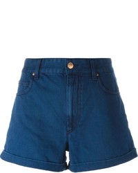 Женские темно-синие джинсовые шорты от Etoile Isabel Marant