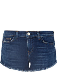 Женские темно-синие джинсовые шорты от L'Agence