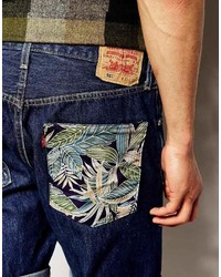Мужские темно-синие джинсовые шорты от Reclaimed Vintage
