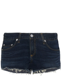 Женские темно-синие джинсовые шорты от Rag & Bone