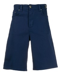 Мужские темно-синие джинсовые шорты от VERSACE JEANS COUTURE