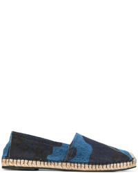 Мужские темно-синие джинсовые эспадрильи от Valentino Garavani