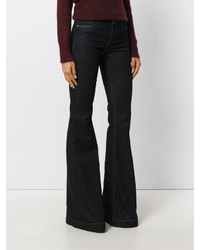 Темно-синие джинсы-клеш от Stella McCartney