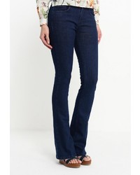 Темно-синие джинсы-клеш от adL