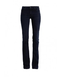 Темно-синие джинсы-клеш от Armani Jeans