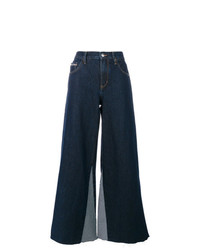 Темно-синие джинсы-клеш от Ck Jeans