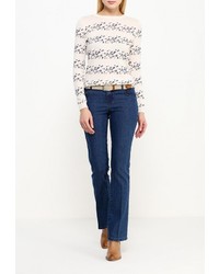 Темно-синие джинсы-клеш от Dorothy Perkins