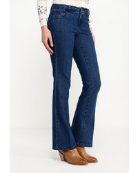 Темно-синие джинсы-клеш от Dorothy Perkins