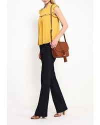 Темно-синие джинсы-клеш от Dorothy Perkins