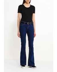 Темно-синие джинсы-клеш от Dorothy Perkins