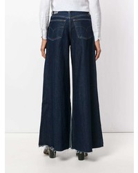 Темно-синие джинсы-клеш от Ck Jeans