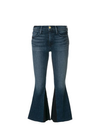 Темно-синие джинсы-клеш от Frame Denim