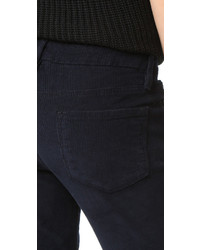 Темно-синие джинсы-клеш от Frame