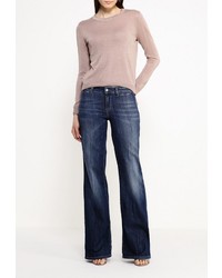 Темно-синие джинсы-клеш от Liu Jo Jeans