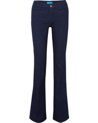 Темно-синие джинсы-клеш от M.i.h Jeans