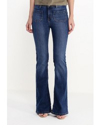 Темно-синие джинсы-клеш от SPRINGFIELD