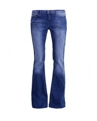 Темно-синие джинсы-клеш от Tom Tailor Denim