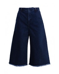Темно-синие джинсы-клеш от Topshop