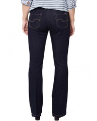 Темно-синие джинсы-клеш от Triangle by s.Oliver