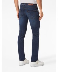 Мужские темно-синие джинсы с вышивкой от Billionaire