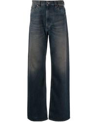 Мужские темно-синие джинсы с вышивкой от Y/Project