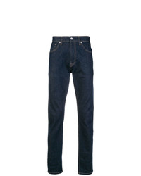 Мужские темно-синие джинсы с принтом от Calvin Klein Jeans