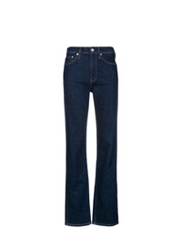 Женские темно-синие джинсы с принтом от Calvin Klein Jeans