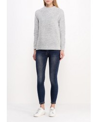 Темно-синие джинсы скинни от Ad-oro