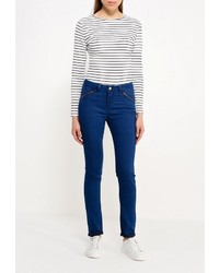 Темно-синие джинсы скинни от Bestia