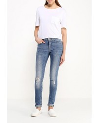 Темно-синие джинсы скинни от BlendShe