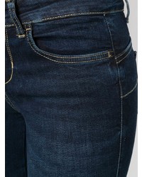 Темно-синие джинсы скинни от Liu Jo