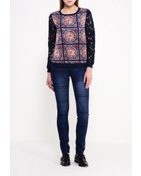 Темно-синие джинсы скинни от By Swan