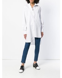 Темно-синие джинсы скинни от Loewe