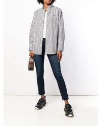 Темно-синие джинсы скинни от Paige