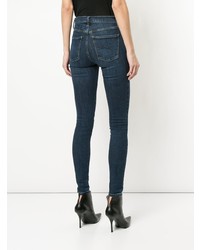 Темно-синие джинсы скинни от Nobody Denim