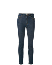Темно-синие джинсы скинни от Dolce & Gabbana