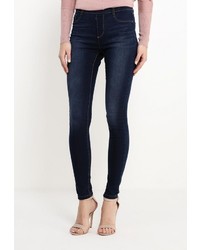 Темно-синие джинсы скинни от Dorothy Perkins