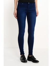 Темно-синие джинсы скинни от Dorothy Perkins