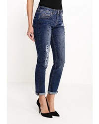 Темно-синие джинсы скинни от Escada Sport