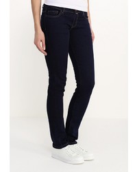 Темно-синие джинсы скинни от F5