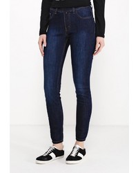 Темно-синие джинсы скинни от F5