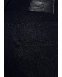 Темно-синие джинсы скинни от F5