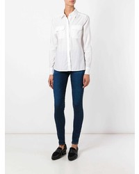 Темно-синие джинсы скинни от AG Jeans