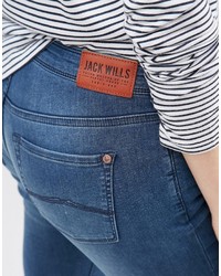 Темно-синие джинсы скинни от Jack Wills