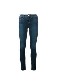 Темно-синие джинсы скинни от Frame Denim