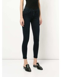 Темно-синие джинсы скинни от Nobody Denim