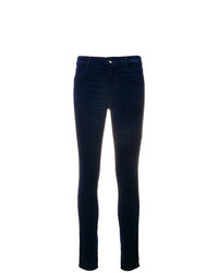 Темно-синие джинсы скинни от J Brand