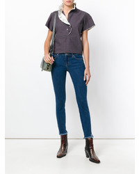 Темно-синие джинсы скинни от IRO