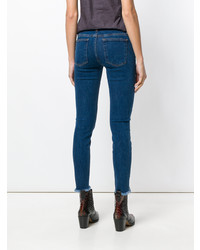 Темно-синие джинсы скинни от IRO